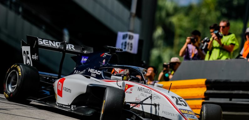 Juri Vips vítězem kvalifikačního sprintu F3 v Macau, Ilott pátý