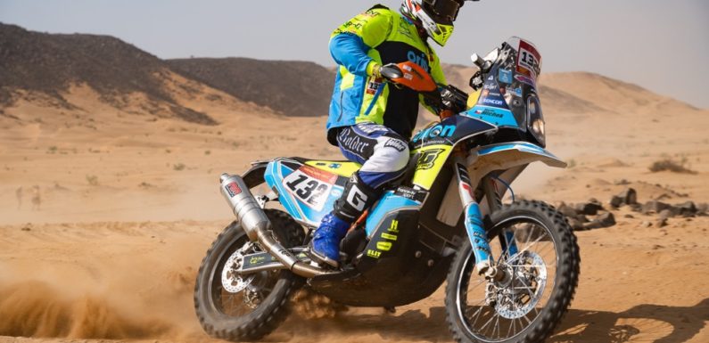 Dakar je tvrdý chlebíček: Michek si naštěstí vaří vlastní svačinky po Česku