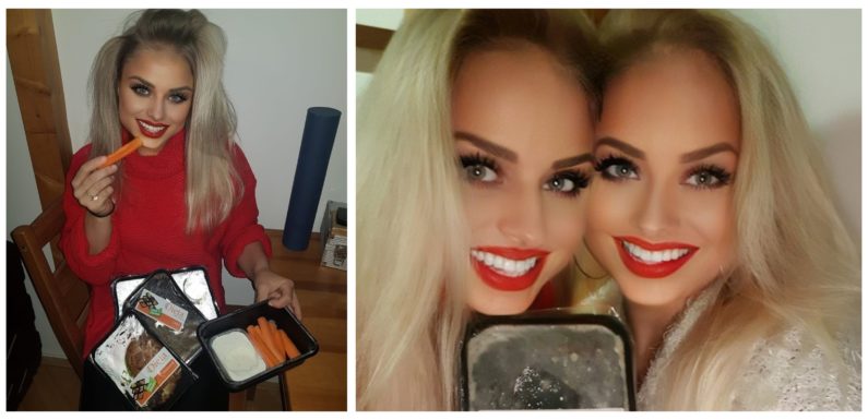Dvojčata Hunkovy jsou na cestě k dokonalé postavě. Holky drží krabičkovou stravu od ABC dieta a tvrdě dřou ve fitku!